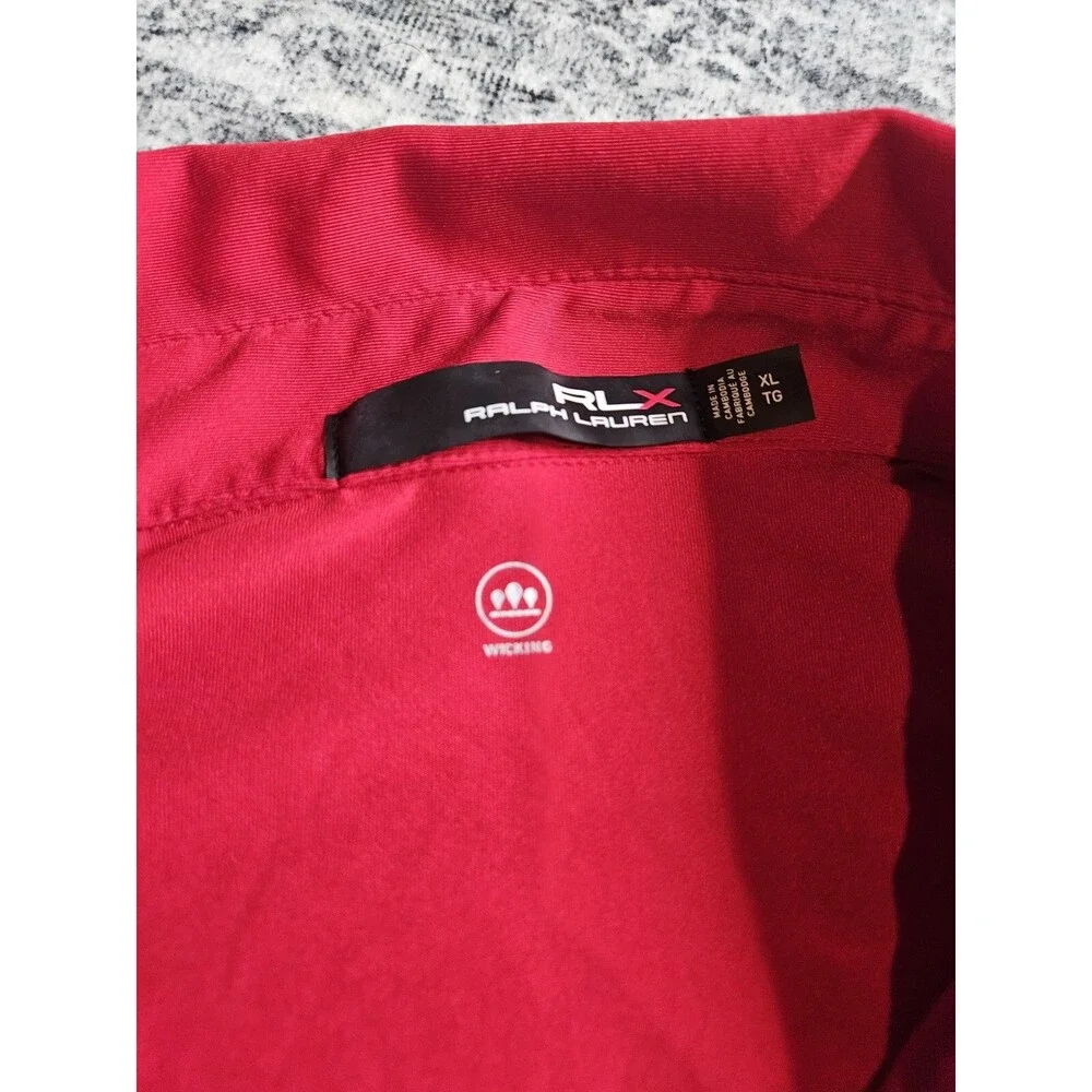 Ralph Lauren RLX Golf Polo Wicking Harbor Shores KitchenAid Senior PGA Size XL